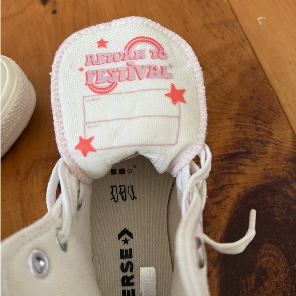 Converse Women's Platform Floral Embroidery High Top Sneakers | Size 5.5 - Picture 12 of 12